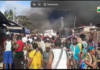 Fire breaks out at Kofikrom in North Industrial Area (Video)
