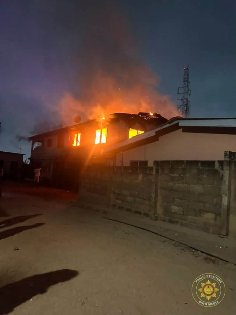 Fire Ravages Akweteyman Apartment, Destroys Family Possessions