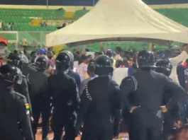 Police restore calm as Ashanti TESCON delegates protest over missing names