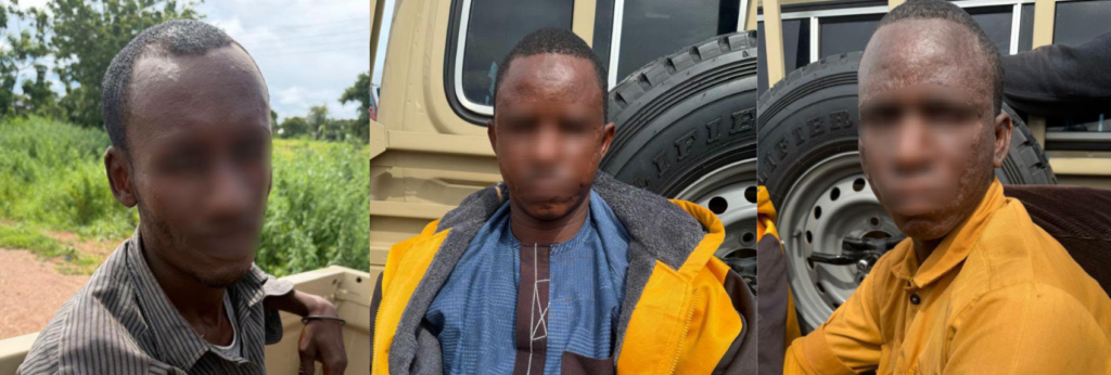 Three Suspected Kidnappers Arrested After Victim Escapes Yendi Captivity