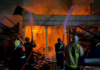 Fire tears through shops, residential properties in Koforidua